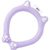 Shanrya Anello di Raffreddamento del Collo, Tubo di Raffreddamento del Collo in PVC a Mani Libere per Adulti per Interni (Viola)