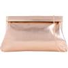 UShopUK Elegante pochette in finta pelle da sposa, ballo di fine anno, matrimonio, sera, festa, borsa a tracolla