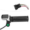 Tbest Throttle Twist Bolt con Chiave + Throttle 36V Scooter Elettrico Lcd Display quantità Elettrica con Interruttore Impugnatura Acceleratore 6 (36V)