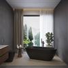 Parama Vasca da bagno freestanding 170cm in acrilico nero opaco | Atena