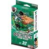 BANDAI One Piece Gioco di Carte Starter Deck ST-32 Verde Roronoa Zoro