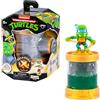 Treasure X Teenage Mutant Ninja Turtles Sewer Rescue Pack 10 Livelli di Avventura 7 Personaggi TMNT Figure per salvare da tubi fognari riempiti di melma tra cui Leonardo, Michelangelo, Donatello
