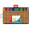 STABILO - Fineliner - point 88 | Astuccio da 25, Colori assortiti