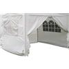MilaniHome Set Pareti Laterali Bianche per Gazebo 3 X 4,5