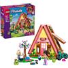 LEGO Friends Nature Glamping Cabin - Miniature House Toy w/ 2 Mini Dolls, Cat Fi