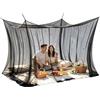 Coffee Life Plus®Alta Qualità a Baldacchino,Zanzariera Letto Matrimoniale,letto antizanzare,300x300x250cm Universale per Letto di Tutte Le Dimensioni