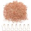 Hocansen 1000 spille da balia, in metallo, 22 mm, a forma di pera, per pennarelli, maglieria, accessori da cucito (oro rosa/HL)