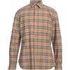 BURBERRY - Camicia fantasia - Cammello