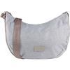 BORBONESE - Borsa a tracolla - Grigio chiaro
