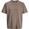 Jack & Jones Jjestar Jj Tee S Noos Pls - Plus Size, Falcon, 5XL