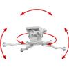 B-Tech System 2 - Supporto a soffitto per proiettore universale con microregolazione