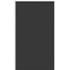vidaXL Tenda a rullo oscurante nera 120x230 cm larghezza del tessuto 116,6 cm