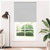 vidaXL Tenda a rullo oscurante grigio chiaro 140x210cm larghezza tessuto 136,6cm