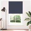 vidaXL Tenda a rullo oscurante blu navy 120x230 cm larghezza del tessuto 116,6 cm