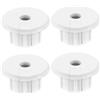OEM Kit di 4 passacavi in plastica - Bocchetta da 1 pollice - Foro per cavi - Connessione Ethernet - Installazione semplice