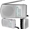 OEM Radio compatto per l'uso quotidiano - ricezione FM/AM/onde corte - design portatile - con uscita per cuffie - alimentato a batteria