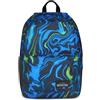 Seven Zaino Scuola Elementare Bambino, Scuola Media Ragazzo, Ischoolpack, Powerbank incluso, Scomparto PC, blu/verde