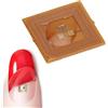 Dioche Chip per Unghie Intelligente, Microchip per Unghie Intelligente Sensori di Movimento Autoadesivi Faite Chip per Nail Art Indossabile Decorativo