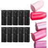 Fyearfly 10 Pz Stampo Rossetto Fai Da Te, 12,1 Mm Nero Vuoto Rossetto Tubi DIY Lip Balm Contenitore, Tubo Stampo per Anelli per La Realizzazione di Rossetti, Balsami per Le Labbra