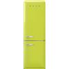Smeg FAB32RLI6 50's Style Verde lime Frigorifero Combinato · capacità totale di 331 L