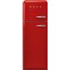 Smeg FAB30LRD6 50's Style Rosso Frigorifero Doppia Porta · capacità totale di 294 L