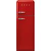 Smeg FAB30RRD6 50's Style Rosso Frigorifero Doppia Porta · capacità totale di 294 L
