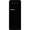 Smeg FAB28RBLM6 50's Style Nero opaco Frigorifero Monoporta · capacità totale di 270 L