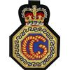 Distintivo Per Blazer Ricamato Coastguard Badge, Toppe Ricamate 63 X 90 mm