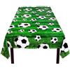 Boland 62509 Football Print Tablecloth, 180 x 120 cm, Decorative Polyester Table
