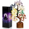 Vicloon Sette Chakra Albero della Vita Albero di Cristallo Cristalli Curativi