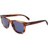David Beckham occhiali da sole uomo DB 1006/S mottled brown 1 St