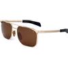 David Beckham occhiali da sole uomo DB 7048/S gold-coloured 1 St