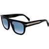 David Beckham occhiali da sole uomo DB 7044/S black blue 1 St