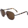 David Beckham occhiali da sole uomo DB 1132/F/S gunmetal mottled dark