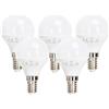 Aigostar Confezione da 5 Lampadine Led E14 G45 6W Bianco neutro 4000K Aigostar