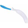 TOPINCN Spazzola per Doccia Esfoliante per la Pulizia del Corpo in Spugna Morbida con Manico Lungo con Design Ergonomico per Scrubber per Schiena in Spugna Spazzola per Doccia con Manico Lungo Blu