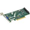 Supermicro AOC-SLG3-2M2 scheda di interfaccia e adattatore Interno M.2 - AOC-SLG3-2M2-O