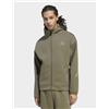Adidas Mens adidas Giacca Da Allenamento Z.n.e. Con Zip Integrale - Verde, verde