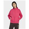 Adidas Womens adidas Felpa Con Cappuccio E Zip Integrale Z.n.e. - Rosa, rosa