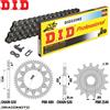 DID KAWASAKI KX-F (KX250F) 250 2006-2010 catena corona pignone kit DID 520NZ pass...