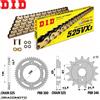 DID HONDA XL-V TRANSALP (PD06) 600 1989-2000 catena corona pignone kit DID 525VX3...