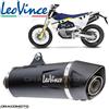 Leovince HUSQVARNA 701 SUPERMOTO 2021-2024 Scarico Leovince Nero Nero OmologatoNero 14...