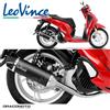 Leovince HONDA SH 125 I ABS 2017-2019 Impianto completo Leovince Nero Nero OmologatoNe...