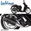 Leovince HONDA SH 125 I ABS 2020-2024 Impianto completo Leovince Nero Nero OmologatoNe...