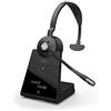 Jabra Engage 75 On-Ear DECT Mono Headset - Skype For Business Certified Wireless Headphones with Advanced Noise Cancellation for Deskphones and Softphones - Black - UK Version