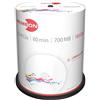 PRIMEON Primeon 2761106 CD-R Blank Discs 80 Min 700 MB 52 x Cakebox, 100 Di (CD)