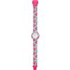 HIP HOP Orologio Bambina, Bracciale in Silicone Con Tessuto, Cassa 28 cm | Collezione KIDS FUN, Movimento Quarzo Analogico, Resistente all'acqua 50 metri, Idee regalo Bambina