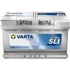 VARTA Automotive DYNAMIC SLI (F16) 12V 80Ah 740A - Batteria auto al piombo-acido per veicoli standard senza start-stop - Batteria di avviamento per fabbisogno energetico base - senza manutenzione
