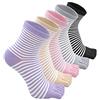 PUTUO Donna Calzini con Dita Separate, Calze con le Dita in Cotone Donna Casual Sportive Calzini, Calzini Morbide e Calde da Donna, 4/5 paia