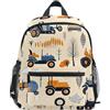 RPLIFE Mini zaino per bambini con trattore agricolo, zaino per bambini in età prescolare, 3-8 anni